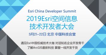 2019年esri空间信息技术开发者大会 北京